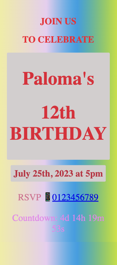 birthday invitation4